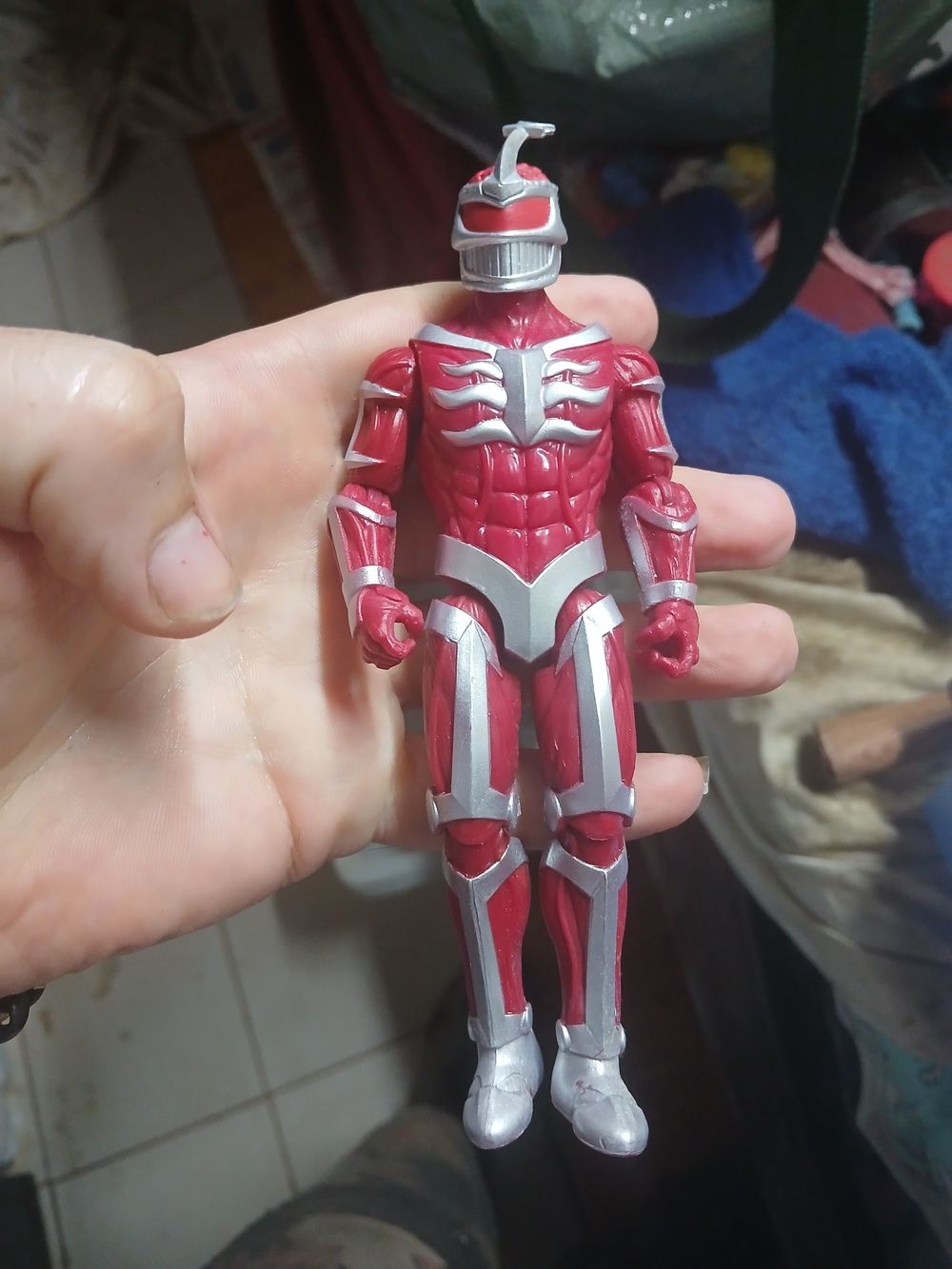 figure of the iconic villain Lord Zedd from Mighty Morphin Power Rangers,